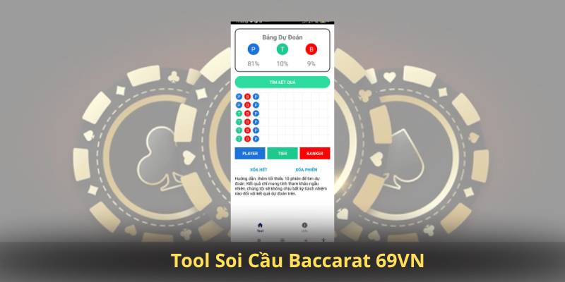 Tool Soi Cầu Baccarat 69VN – Bí Quyết Tăng Tỷ Lệ Thắng Cho Người Chơi